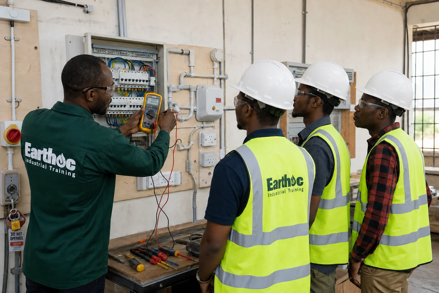 Earthoc practical training activity