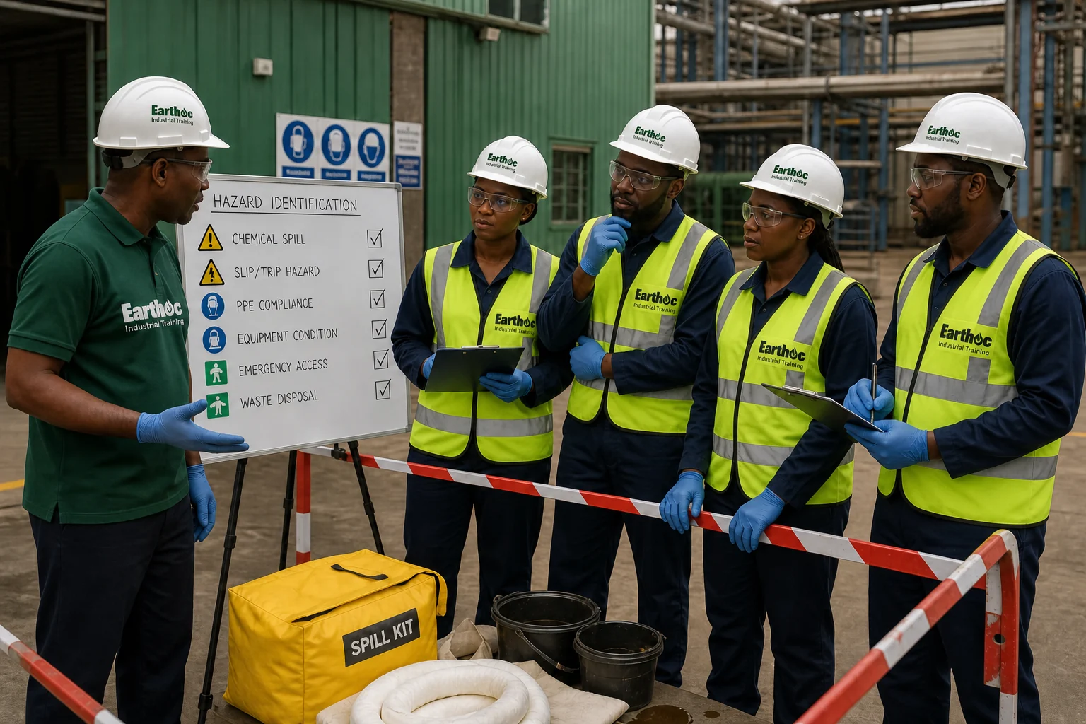 Earthoc practical training activity