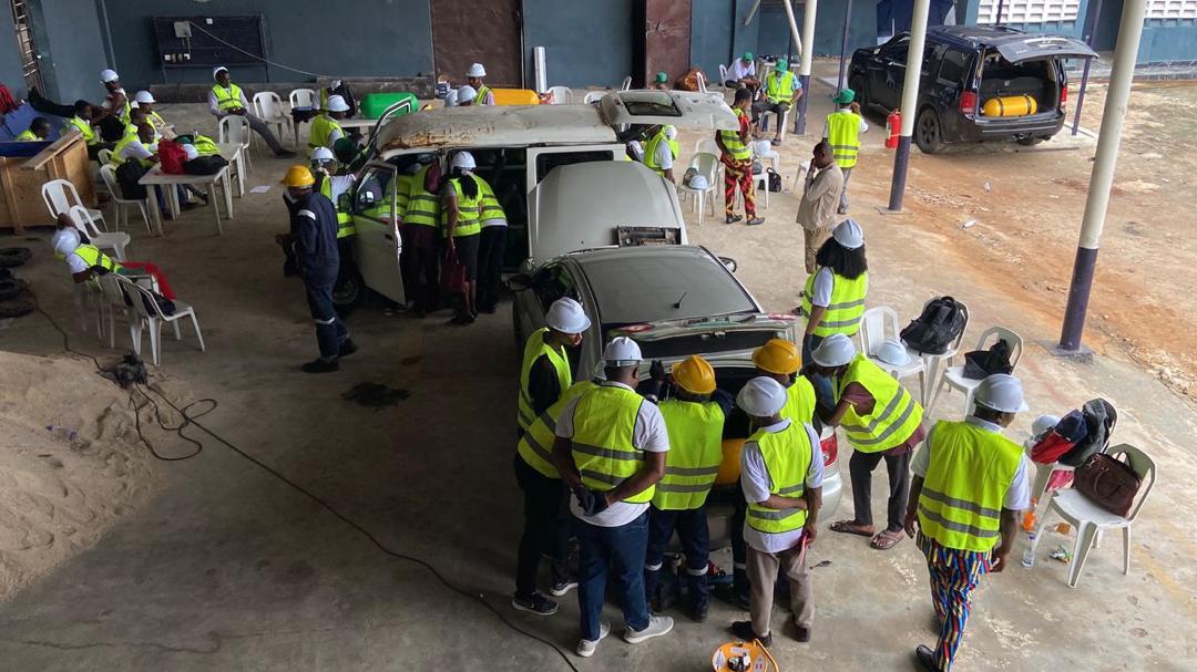 Earthoc practical industrial training session