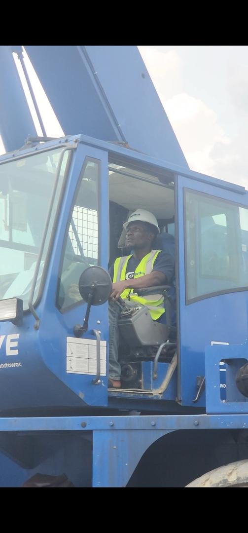 Earthoc trainees working with industrial equipment