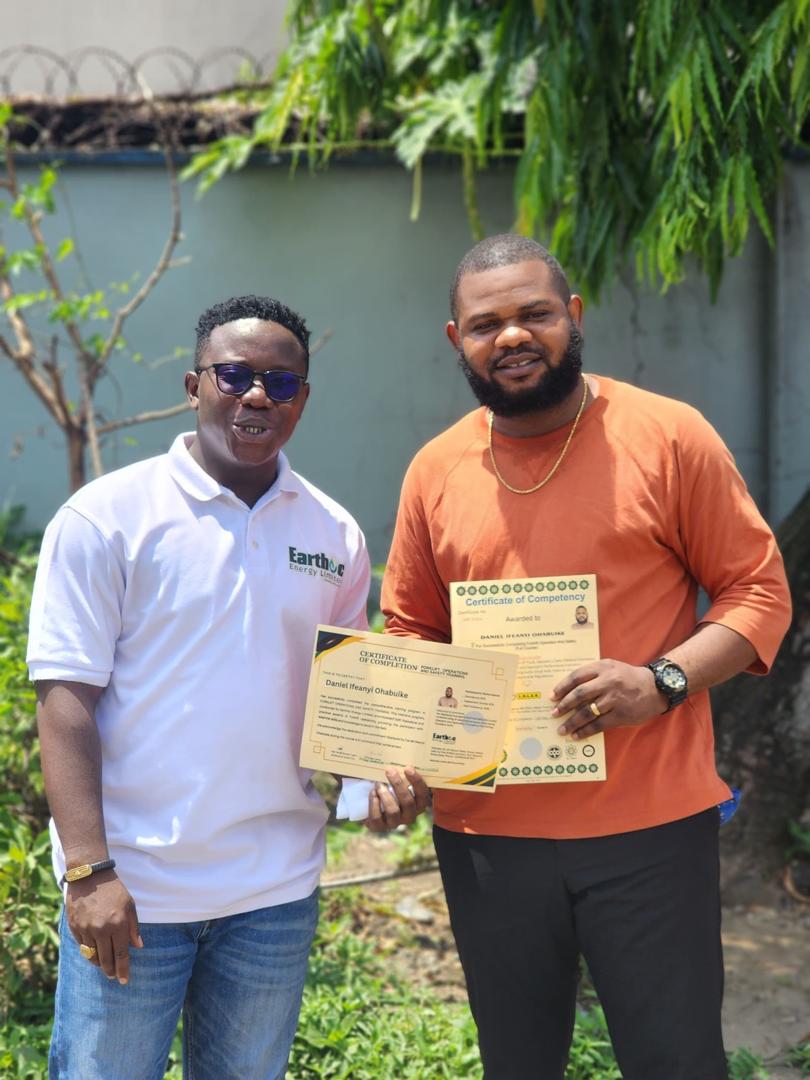 Earthoc practical industrial training session