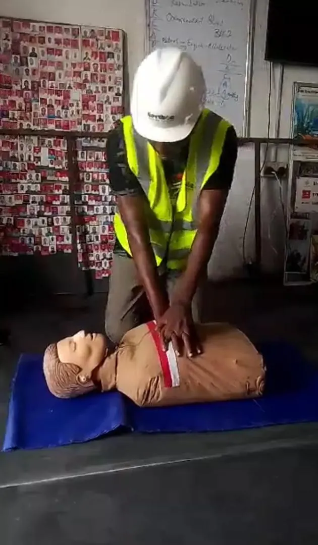 Earthoc practical industrial training session